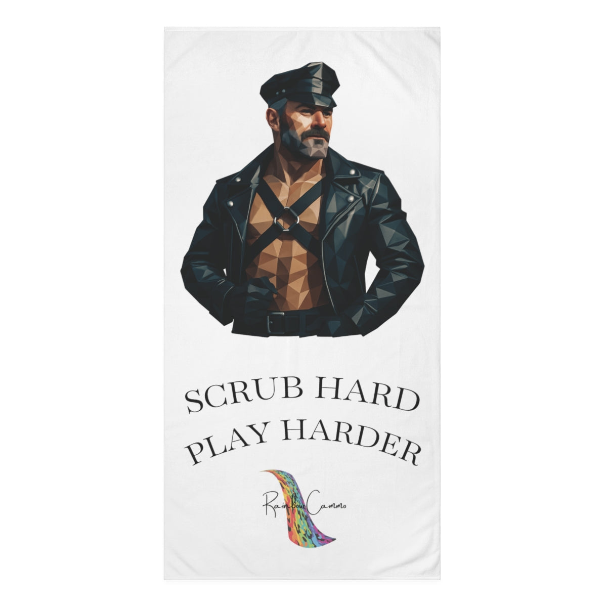 Mink Cotton Towel - Poly Leather Daddy Vibes