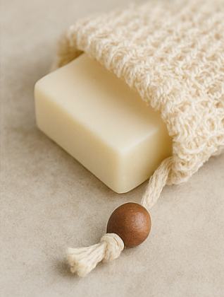 All Natural Soap Saver Bag