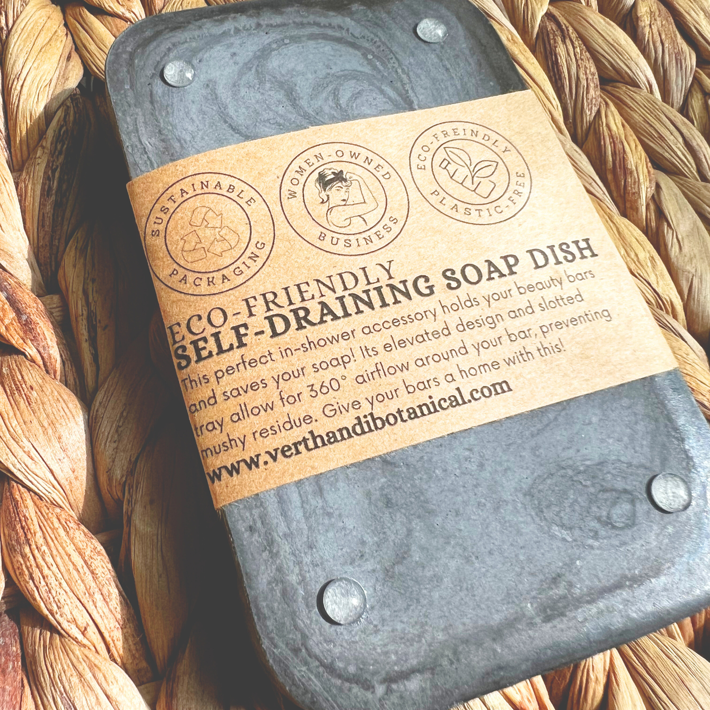 HYGGE SOAP DISH: NORDIC - WHITE