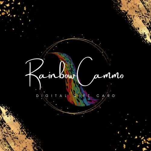 Rainbow Cammo Gift Card