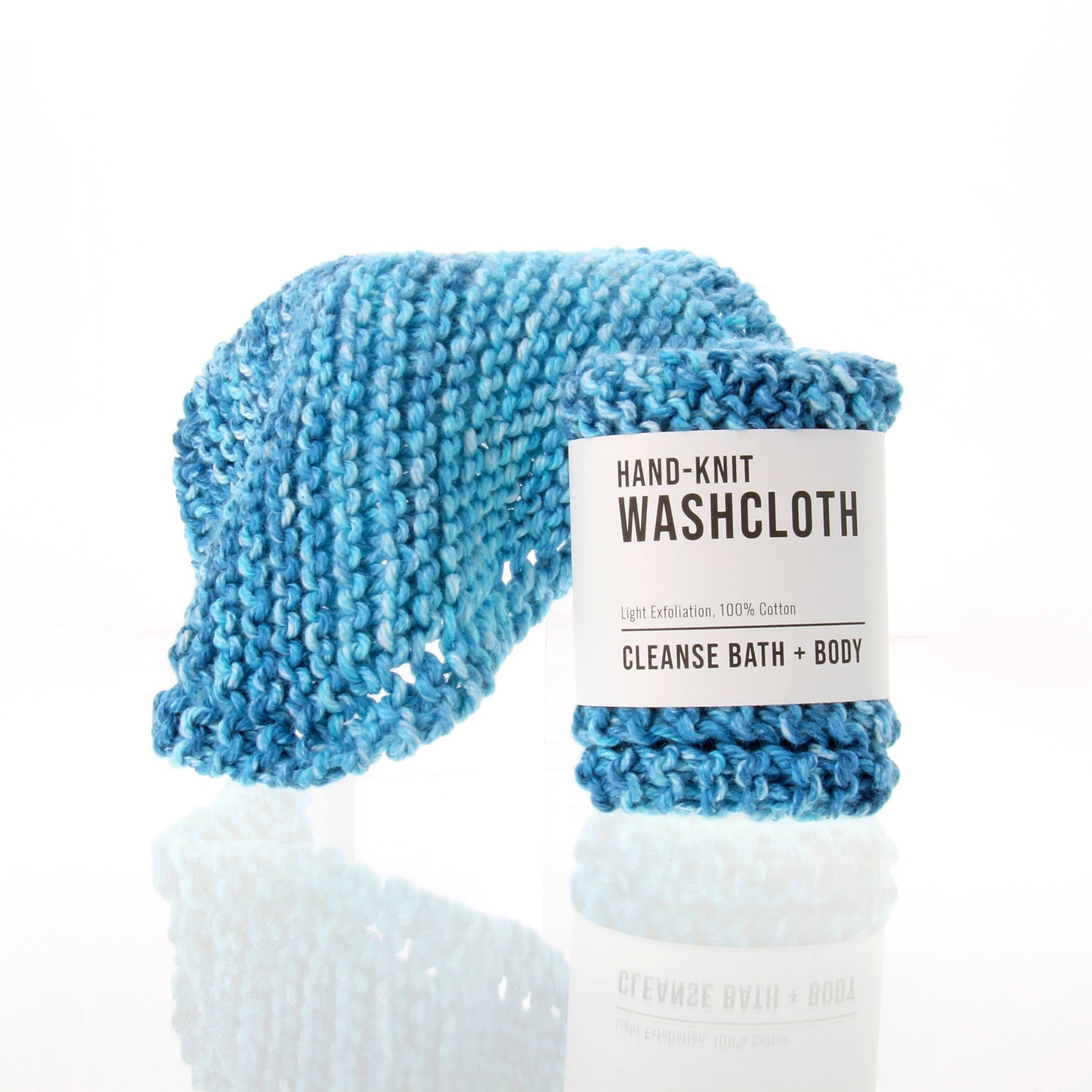 Washcloths - Hand-Knit: Beach