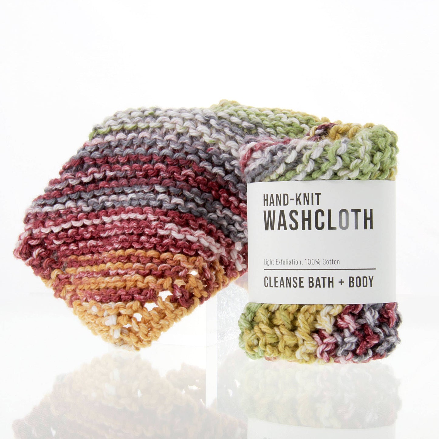 Washcloths - Hand-Knit: Harvest